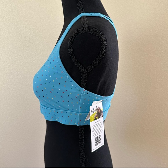 Humankind Pride Women’s Swim Top Multicolor Blue Size S NWT - Picture 4 of 9